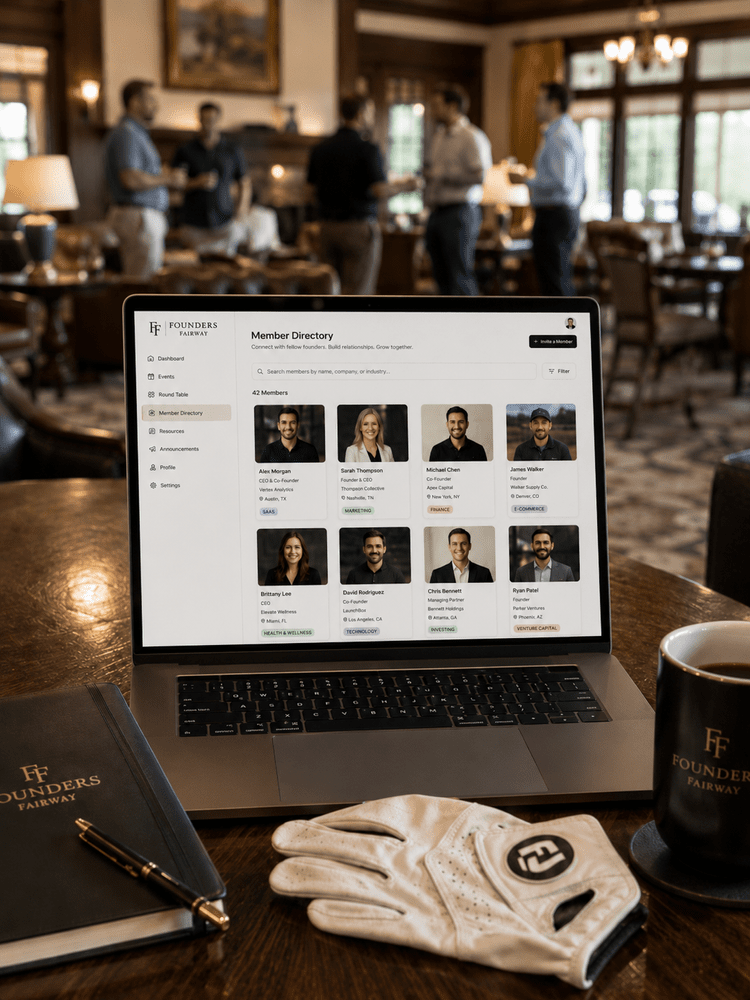 Founders Fairway member directory